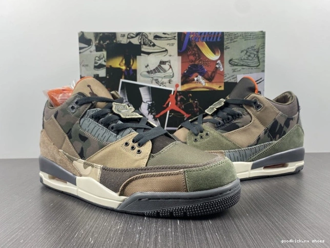 Rep Air Camo Retro Patchwork DO1830-200 Jordan 3 0717